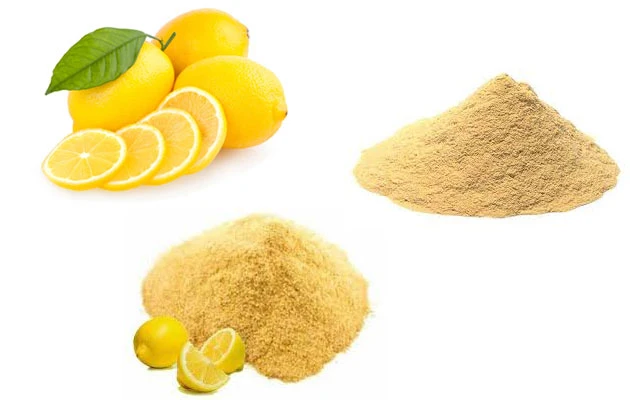 Organic Freeze Dried Pure Lemon Fruit Powder Freeze-Dried Lemon Powder with Kosher